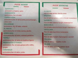 La Forneria Arte Della Pizza menu