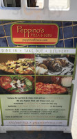 Peppinos Pizzas Subs food