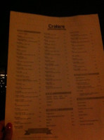 Cratere menu
