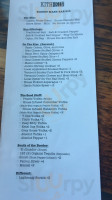 Kith And Kin Hudson menu