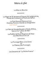 Petite France menu