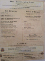 Alabama menu