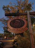 Santa Fe Spirits Downtown Tasting Room menu