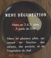Le Comptoir Des Saveurs menu