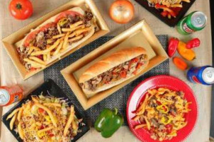 Chilly Willy Cheesesteaks food