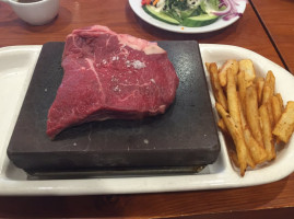 Steak On The Rocks food