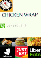 Chicken Wrap inside