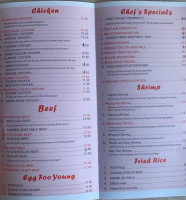 China menu
