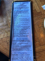 Pier 101 menu