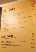 Bruegger's menu