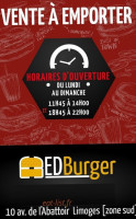 ED Burger food
