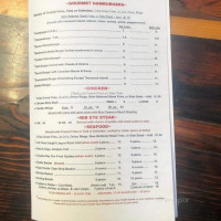 Sportsman's Pub N Grub menu