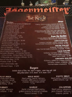 Flat Rock Tap menu