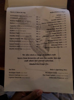 Bagpiper’s Inn menu