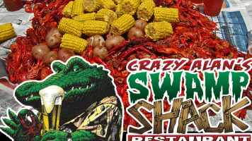 Crazy Alan's Swamp Shack food