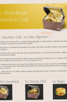 Columbus Cafe & Co Paris Soufflot menu
