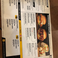 Buffalo Wild Wings menu