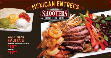 Shooters Wood Fire Grill food