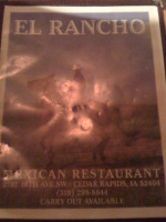 El Rancho Mexican inside