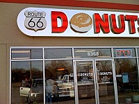 Route 66 Donut outside