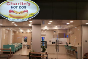 Charlie's Hot Dog inside