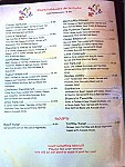 Ricky's Cafe menu