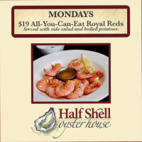 Half Shell Oyster House Biloxi MS food