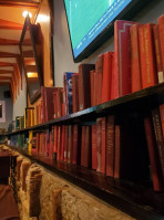 The Library Café And inside