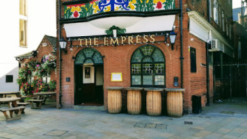 The Empress outside