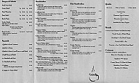 La Baguette Restaurant & Bakery menu