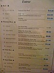 Korean B-Won menu