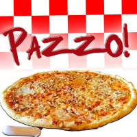 Pazzo! Big Slice Pizza food