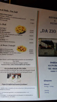 Pizzeria Da Zio Vito menu