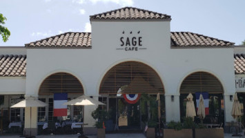 Sage French Cafe outside
