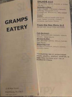 Gramps menu