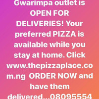The Pizza Place Gwarinpa food