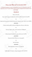 Auberge des Alouettes menu