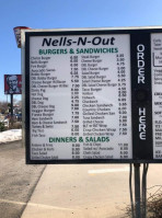 Nells-n-out menu