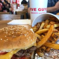 Five Guys Burgers Fries food