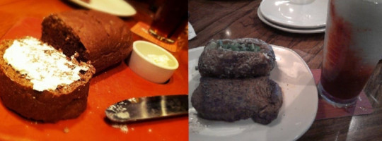 Outback Steakhouse food