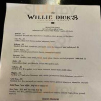 Willie Dick's First Street Tap food