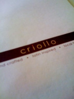 Criollo Latin Kitchen food