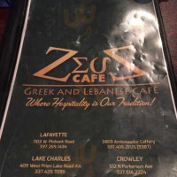 Zeus Greek And Lebanese Cafe food