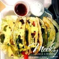 Meek's Lounge Bistro food