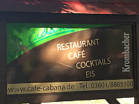 Café Cabana Am Schwanenteich inside