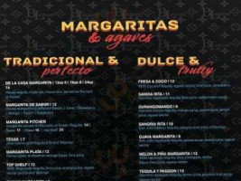 Blue Laguna Mexican Grill And Cantina menu