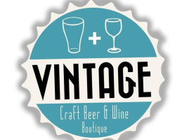 Vintage Craft Beer And Wine Boutique food