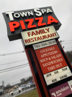 Town Spa Pizza food