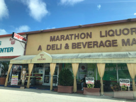 Marathon Liquors Deli food