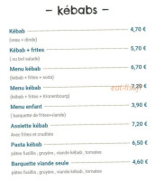 Le Ramses menu